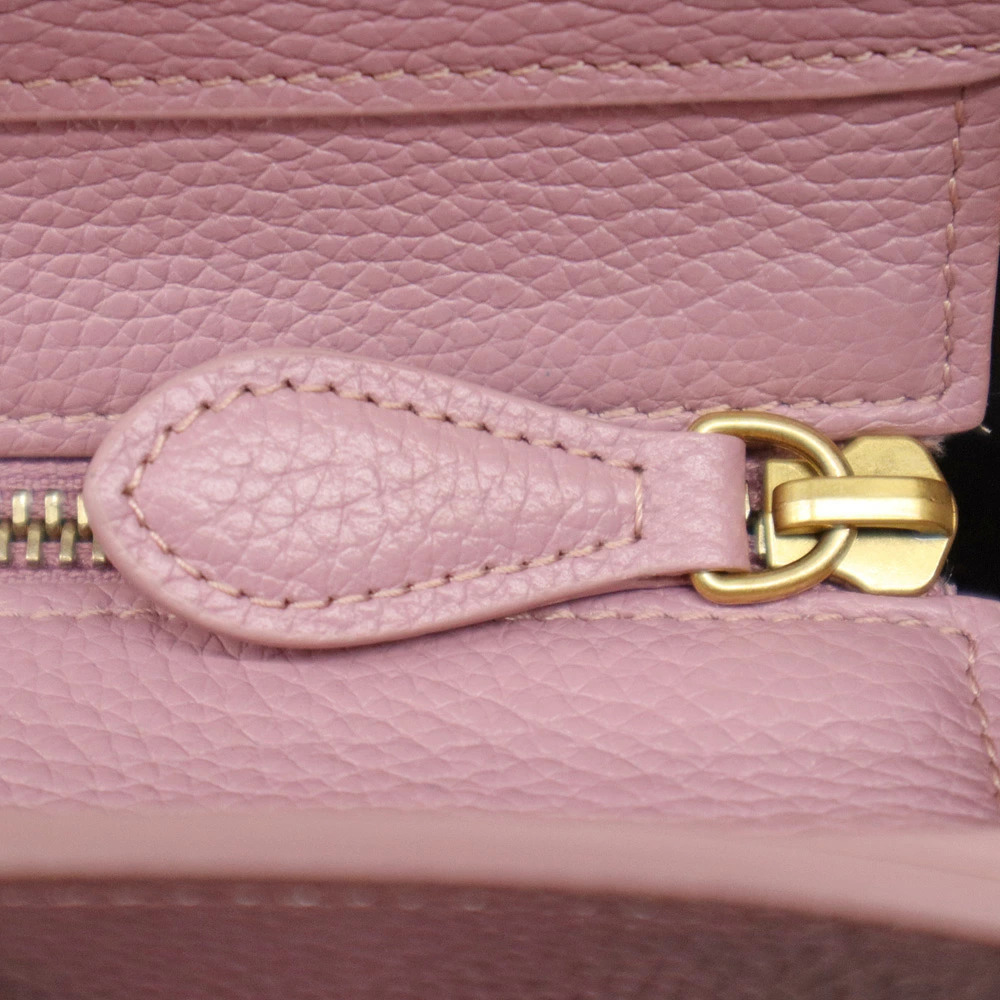 Celine drummed calfskin leather Luggage tote bag - Picture 9 of 10